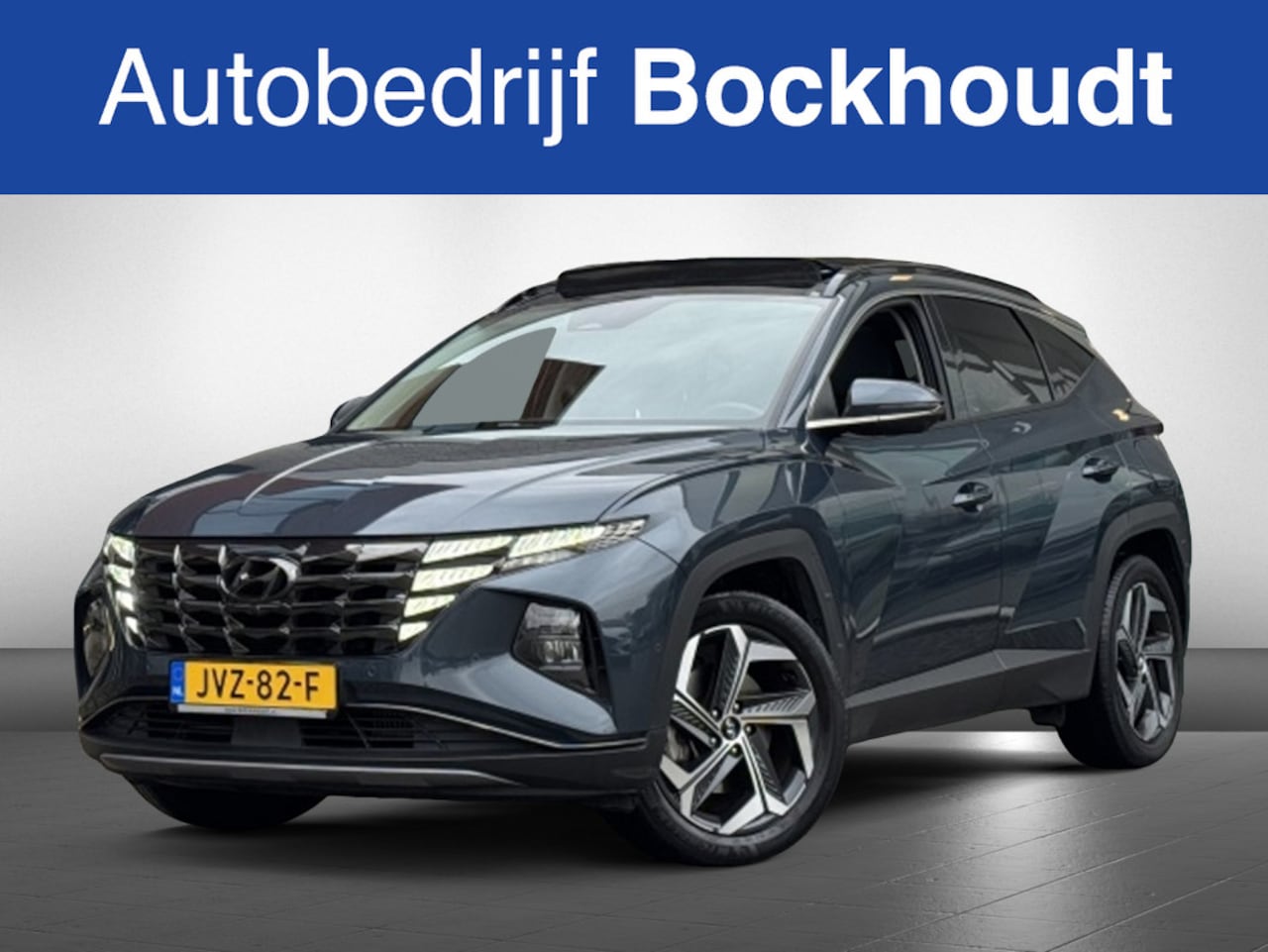 Hyundai Tucson - 1.6 T-GDI HEV Prem | Pano | Leer | Camera - AutoWereld.nl