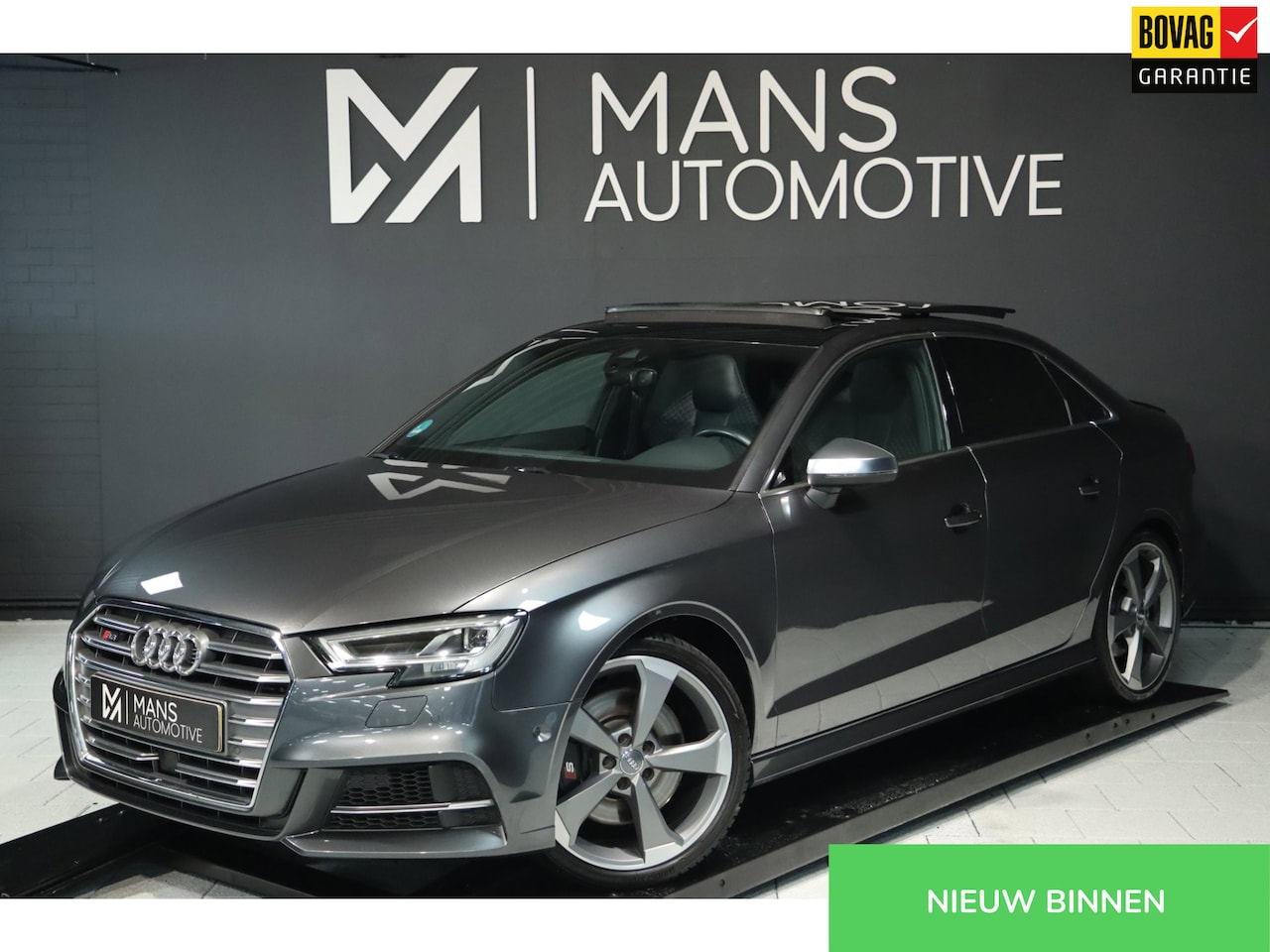 Audi A3 Limousine - 2.0 TFSI S3 quattro 300PK / PANO / VIRTUAL / RS SEATS / ACC / B&O / KEYLESS - AutoWereld.nl