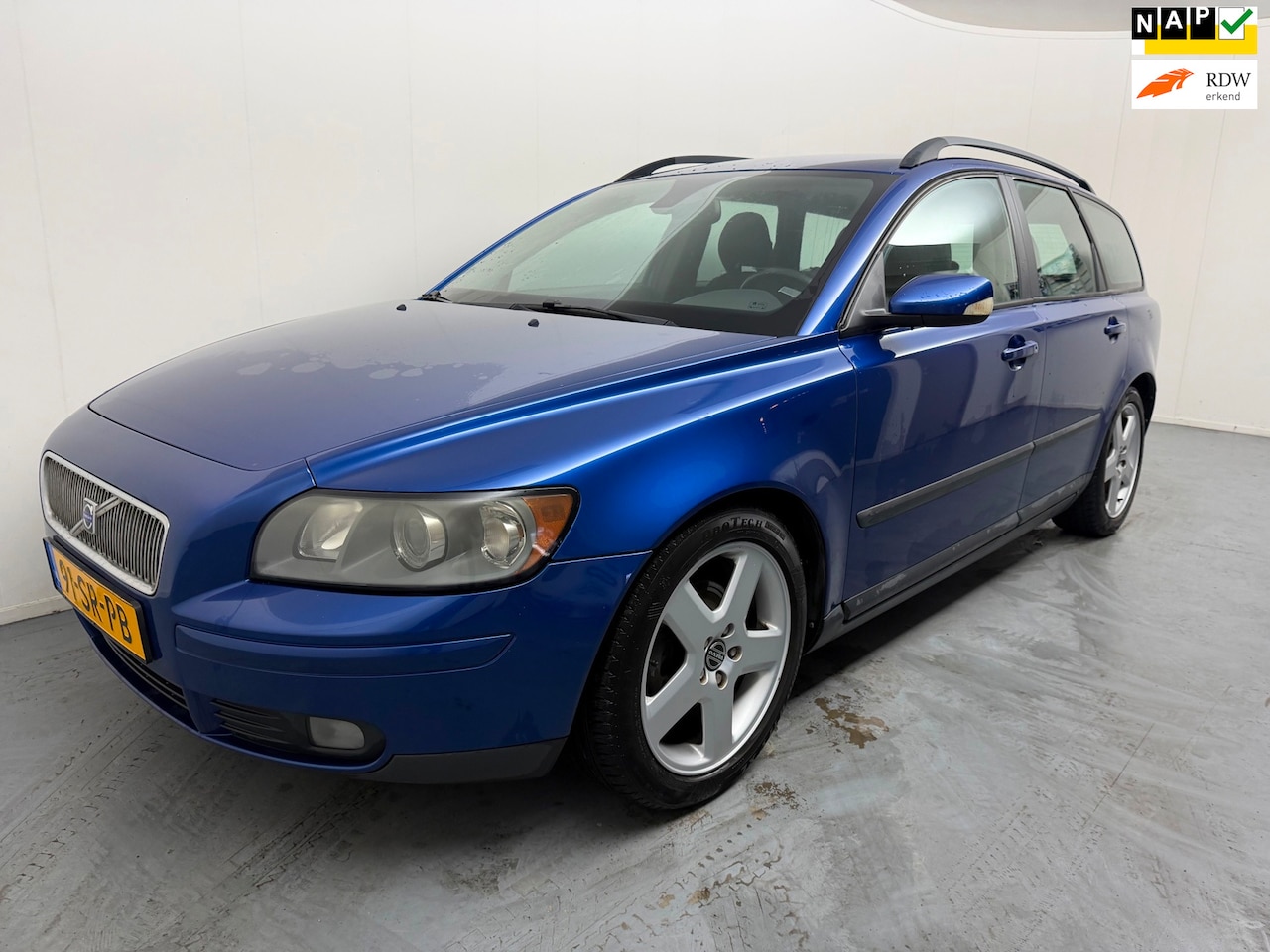Volvo V50 - 1.8 Edition I. Airco # Trekhaak # Nap # Lmv - AutoWereld.nl