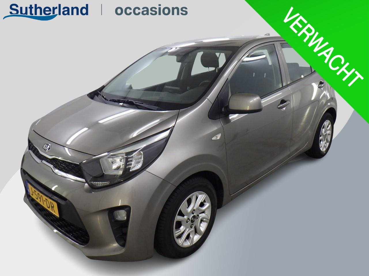 Kia Picanto - 1.0 MPi DynamicLine 27.000 Km, Navigatie | Licht metalen velgen | - AutoWereld.nl