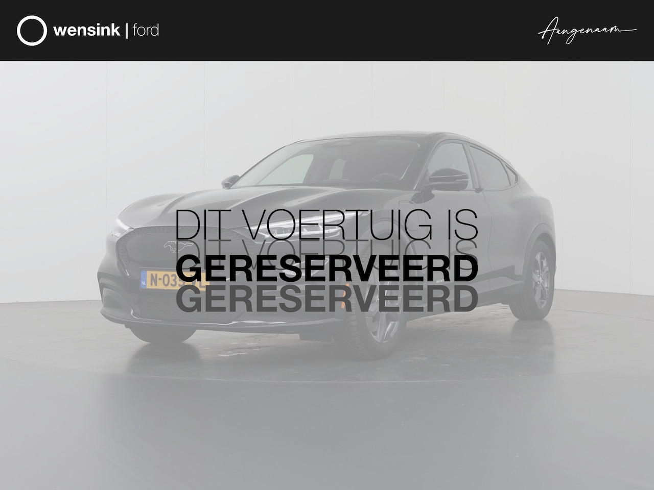 Ford Mustang Mach-E - RWD 75 kWh | Trekhaak | Panoramadak | B&O | Winterpakket | Cruise Control Adaptief | - AutoWereld.nl