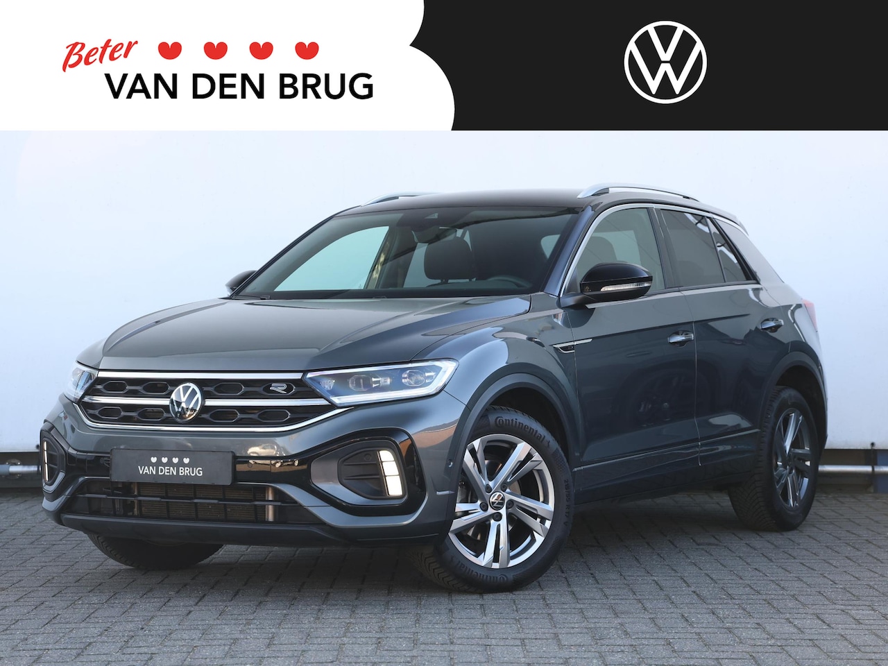 Volkswagen T-Roc - 1.5 TSI R-Line 150PK DSG | Led | Camera | Trekhaak | Stoelverwarming | Navigatie - AutoWereld.nl