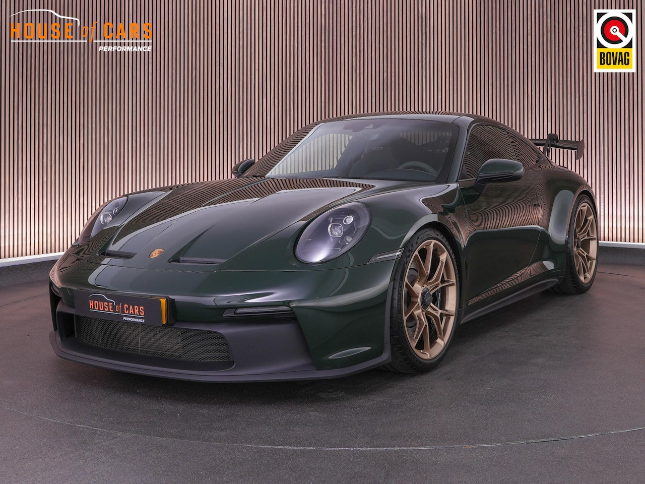 Porsche 911 - 4.0 GT3 |PTS Brewster green|dealer onderhouden|neodyme velgen|lift|18-voudige sportstoelen - AutoWereld.nl