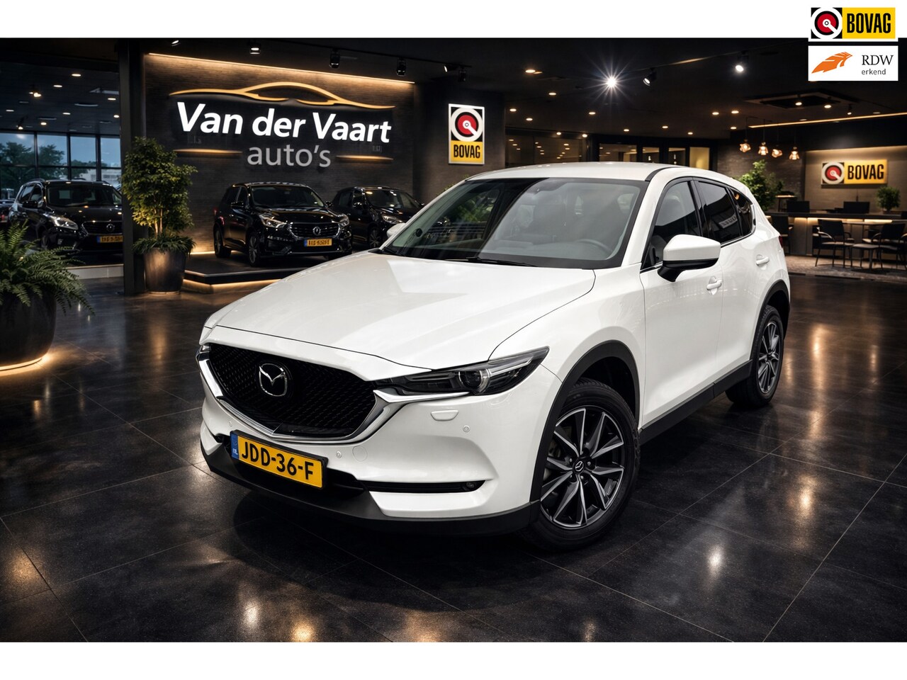 Mazda CX-5 - 2.5 SkyActiv-G 194 GT-M 4WD AUTOMAAT TREKHAAK NAVI - AutoWereld.nl