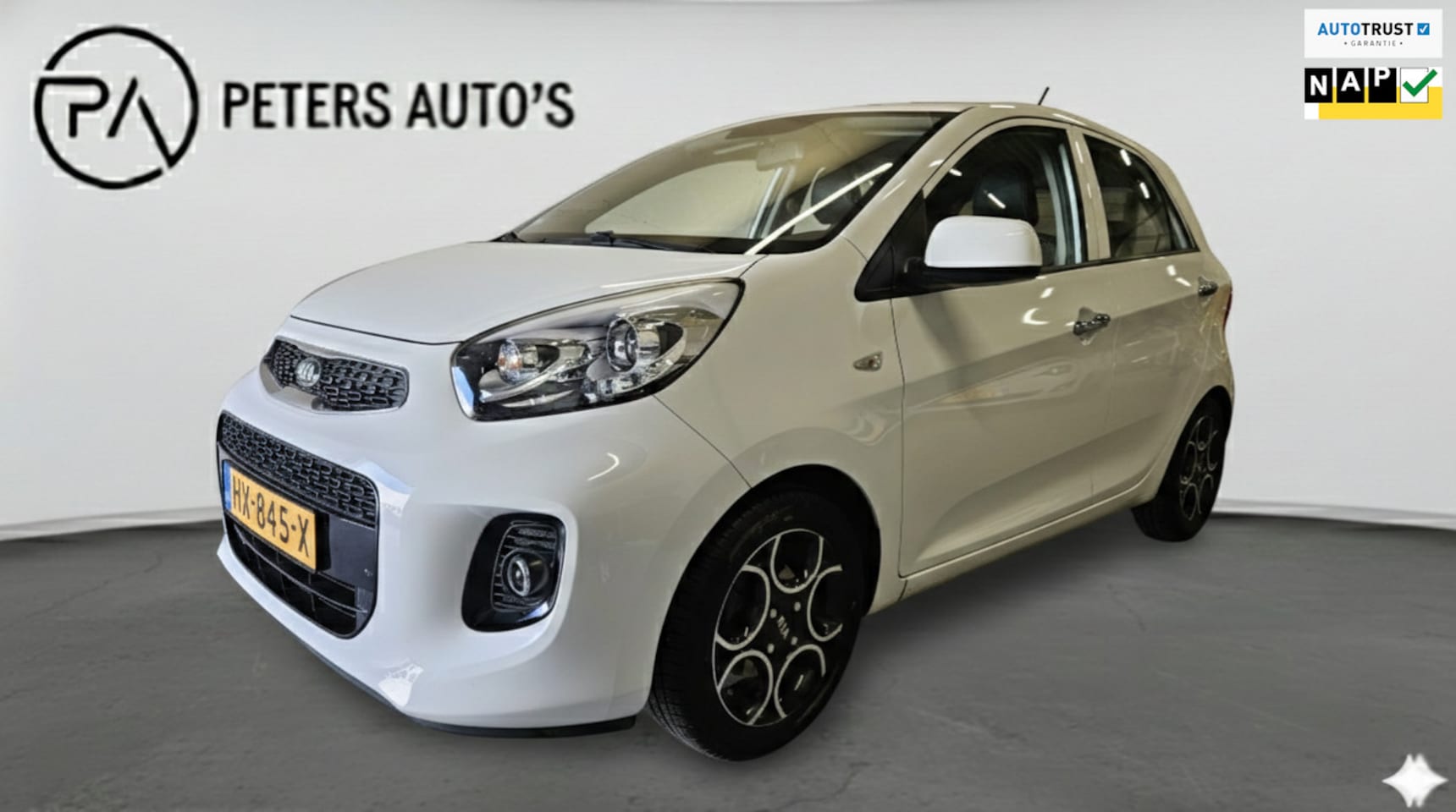 Kia Picanto - 1.0 CVVT DynamicLine Clima/Cruise/Trekhaak - AutoWereld.nl