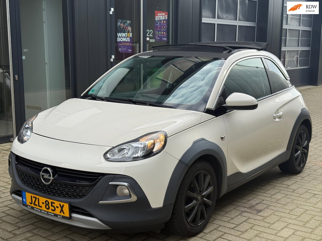 Opel ADAM - 1.2 Glam Rocks Open dak dealer onderhouden! - AutoWereld.nl