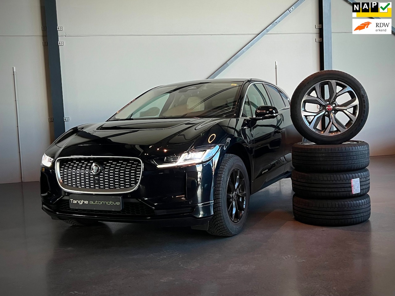 Jaguar I-PACE - EV320 SE 90 kWh, Panodak, ACC, 3-fase, Meridian, Trekhaak, winterset - AutoWereld.nl
