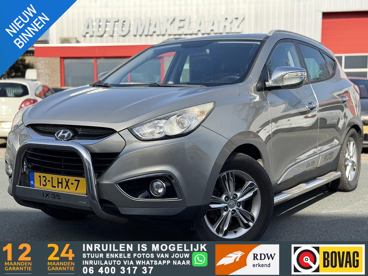 Hyundai ix35 - 2.0i Style NAVI CAM TREKHAAK 6 MAANDEN GARANTIE - AutoWereld.nl