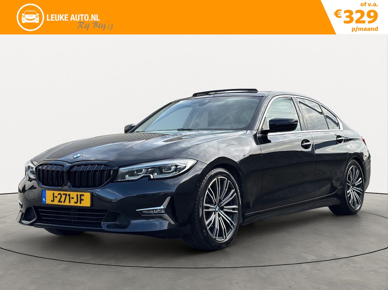 BMW 3-serie - 320i 184PK High Executive M-Sport Ext. Pano Leer Camera - AutoWereld.nl