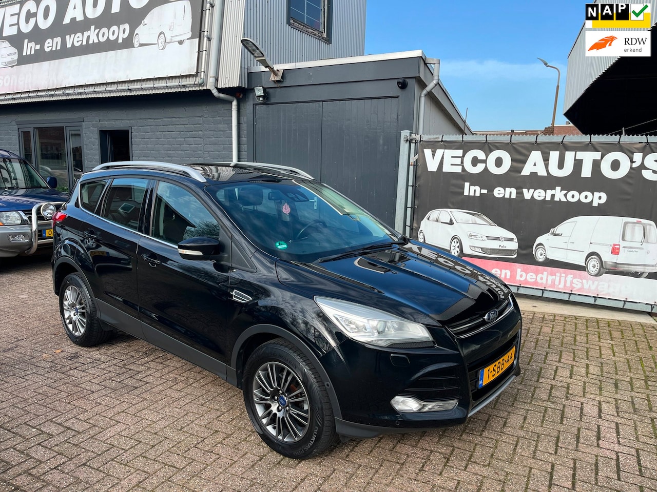 Ford Kuga - 1.6 Titanium pano navi pdc xenon nette auto - AutoWereld.nl
