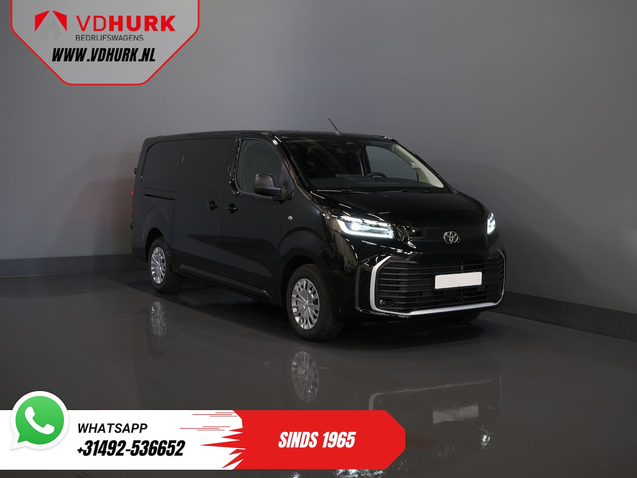 Toyota ProAce Electric Worker - 75 kWh L3 345 km WLTP LED/ Snellader/ Keyless/ Adapt.Cruise/ Stuurverw./ Stoelverw./ Navi/ - AutoWereld.nl