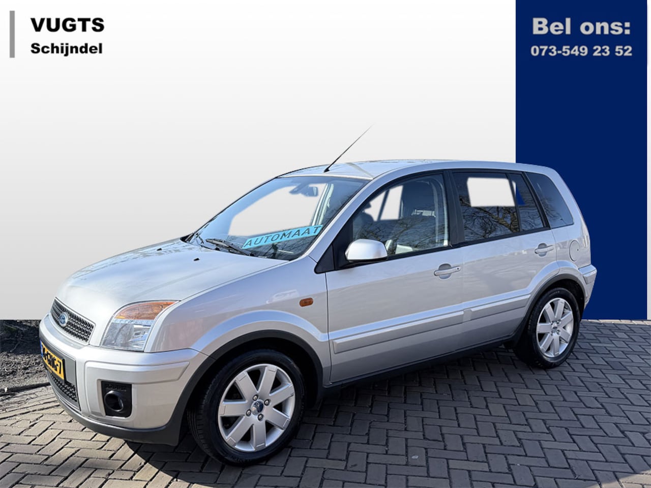 Ford Fusion - 1.6-16V Futura Trekhaak, Airco, Lederen bekleding - AutoWereld.nl