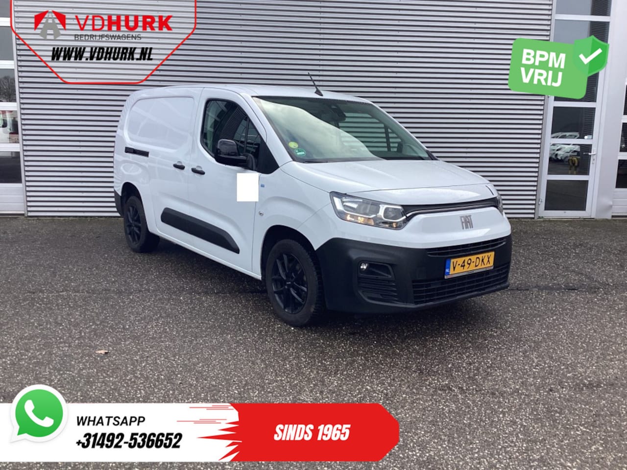 Fiat Doblò - 1.5D 130pk L2 Riem.V.V/ CarPlay/ Navi/ Camera/ PDC/ LMV/ Cruise/ Airco - AutoWereld.nl