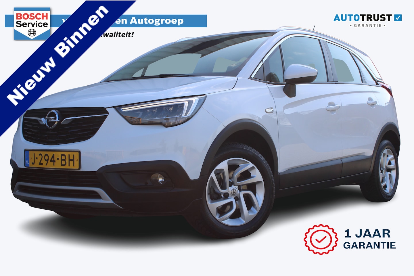 Opel Crossland X - 1.2 Turbo Innovation | Incl. 12 maanden garantie | Cruise control | Climate control | LED - AutoWereld.nl