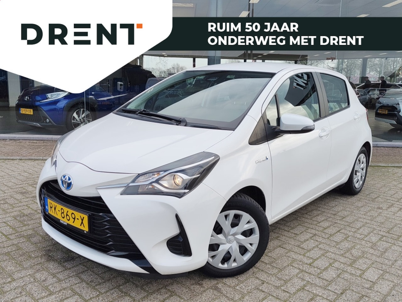 Toyota Yaris - 1.5 Hybrid Aspiration | NL Auto | Navi | Cruise Control | Achter - AutoWereld.nl