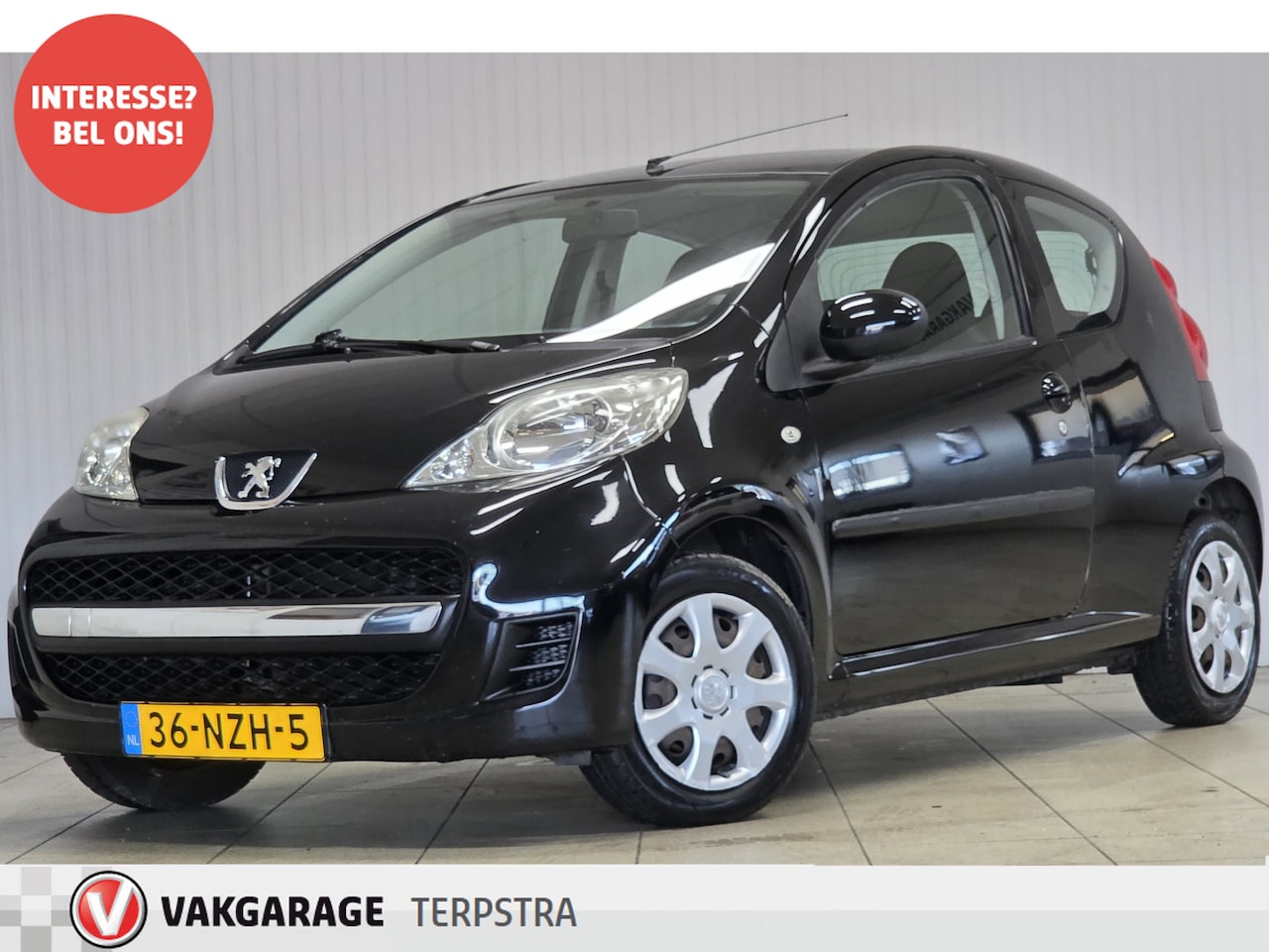 Peugeot 107 - 1.0-12V Millesim 200/ Airco/ C.V. Afstand/ Elek. Ramen/ Isofix/ Toerenteller/ Radio-CD AUX - AutoWereld.nl