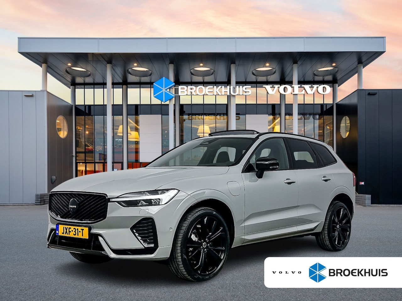 Volvo XC60 - T6 Recharge Plus Black Edition | 21" | Panoramadak | Head-up | 360 Camera | Full LED | Ele - AutoWereld.nl