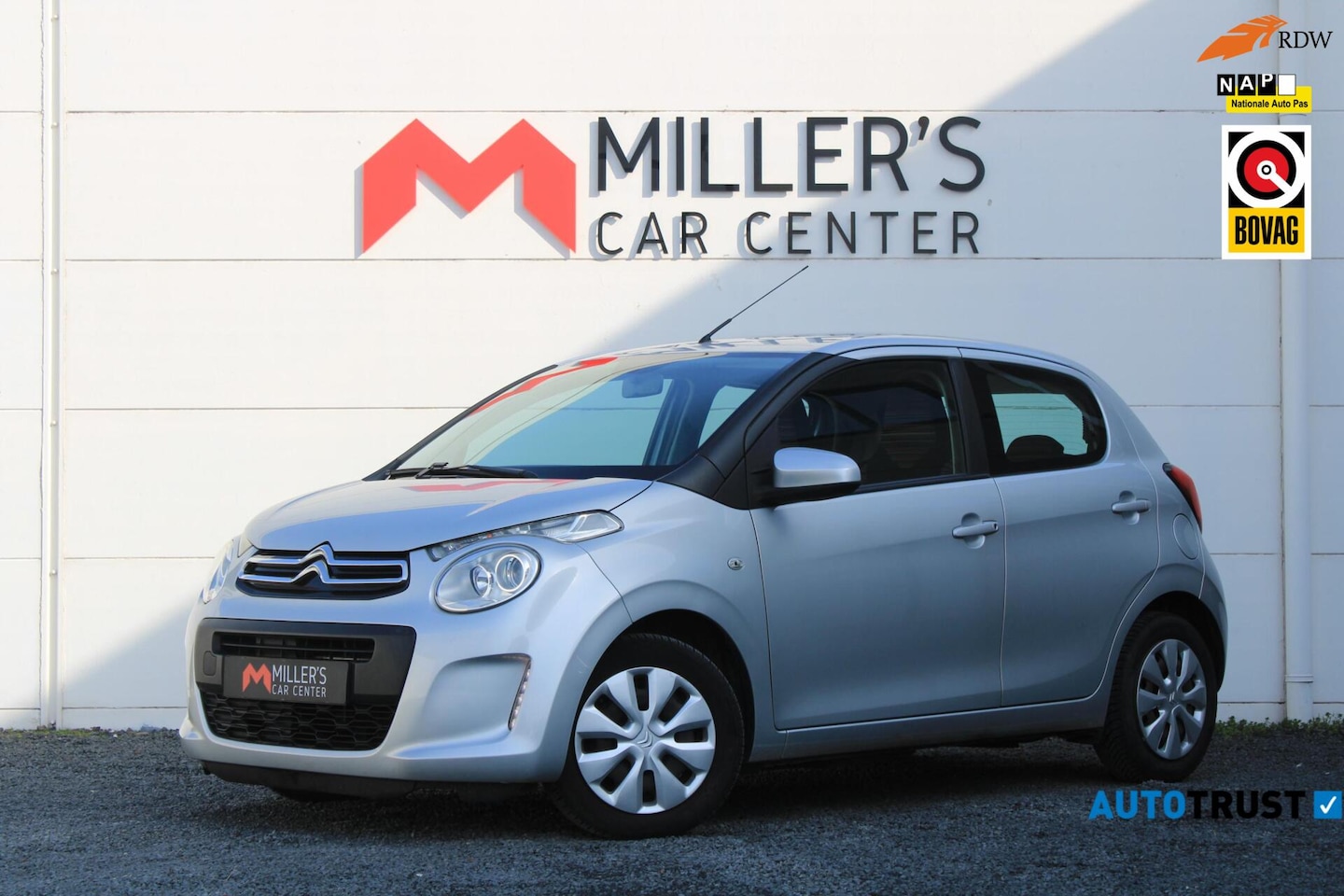Citroën C1 - 1.0 VTi Shine Airco Bluetooth 5-deurs ORG NL Carplay* - AutoWereld.nl