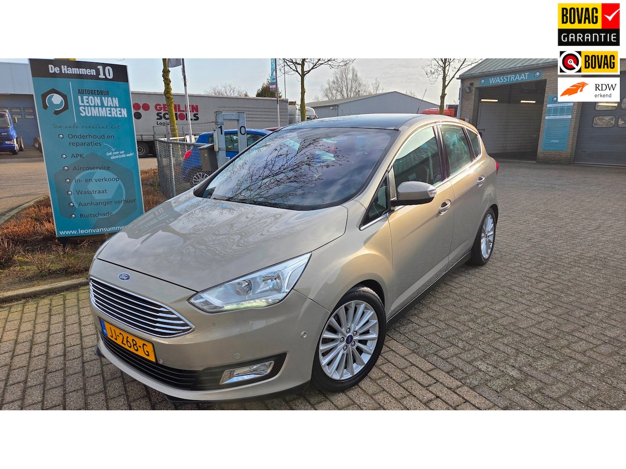 Ford C-Max - 1.5 Titanium Automaat l Navi l Panorama dak l stoelverwarming - AutoWereld.nl