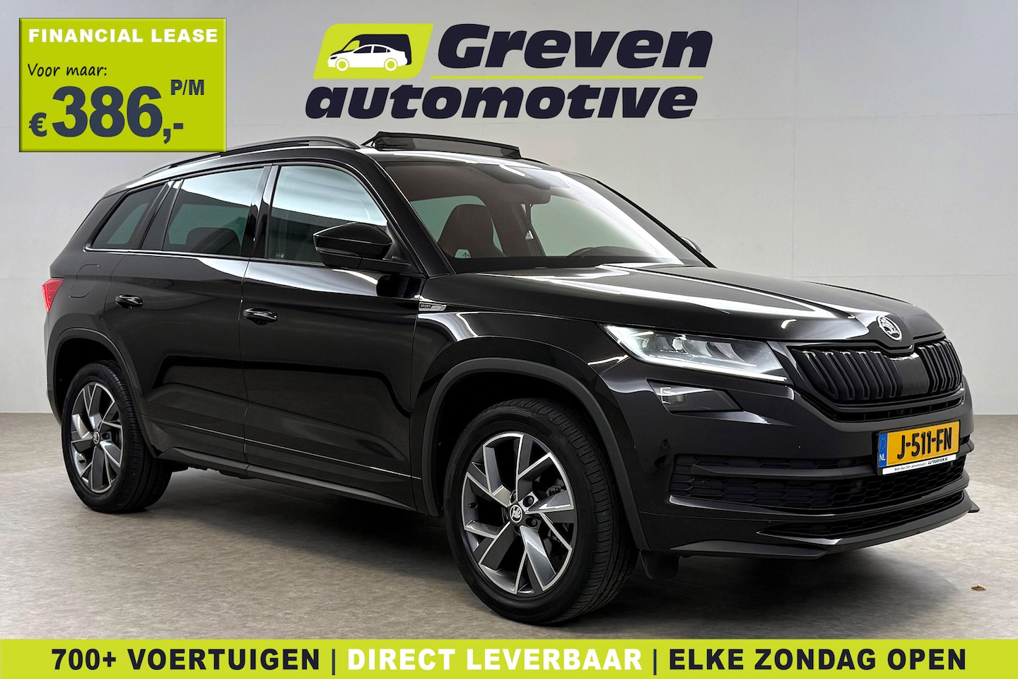 Skoda Kodiaq - 1.5 TSI Sportline Business | Pano | Virtual | Sfeer | Memory | Camera | Carplay | Trekh. | - AutoWereld.nl