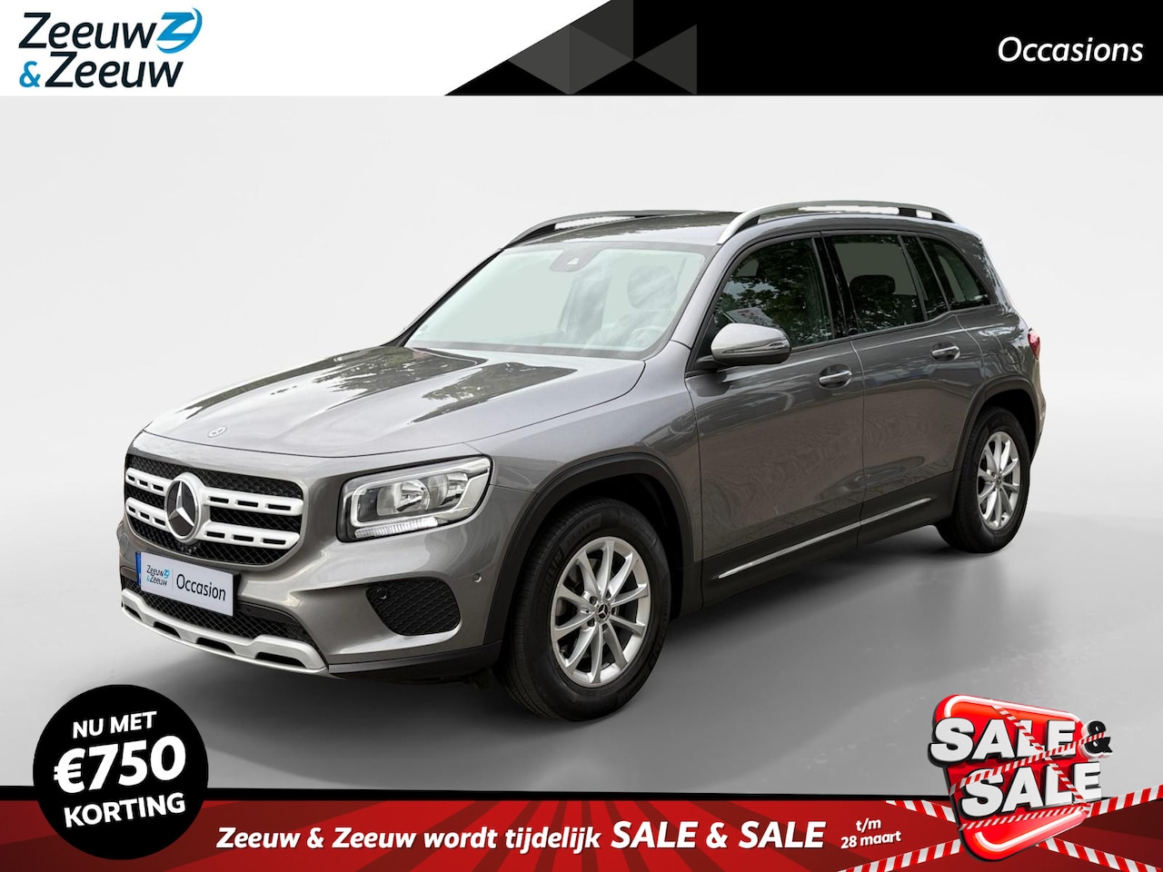 Mercedes-Benz GLB - 200 Premium | ELEKTR. TREKHAAK | ELEKTR. KOFFERKLEP | STOELVERWARMING | PDC | APPLE CARPLA - AutoWereld.nl