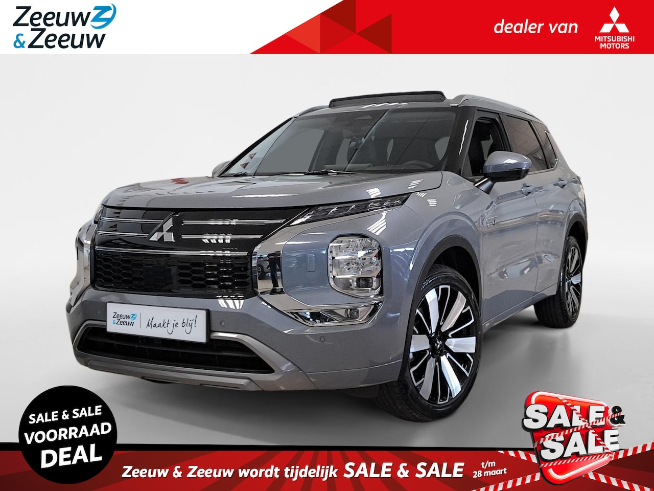 Mitsubishi Outlander - 2.4 PHEV Instyle | €7.500 Voorraadkorting| Complete versie | Automatische achterklep | Sto - AutoWereld.nl