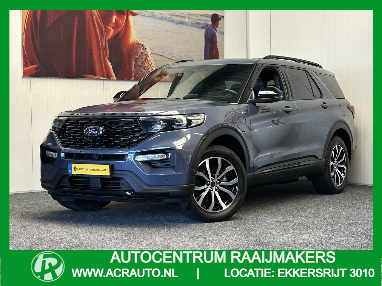 Ford Explorer - 3.0 V6 ECOBOOST PHEV ST-LINE 7 PERSOONS NAVIGATIE ADAPTIVE CRUISE CONTROL PANORAMA SCHUIF/ - AutoWereld.nl