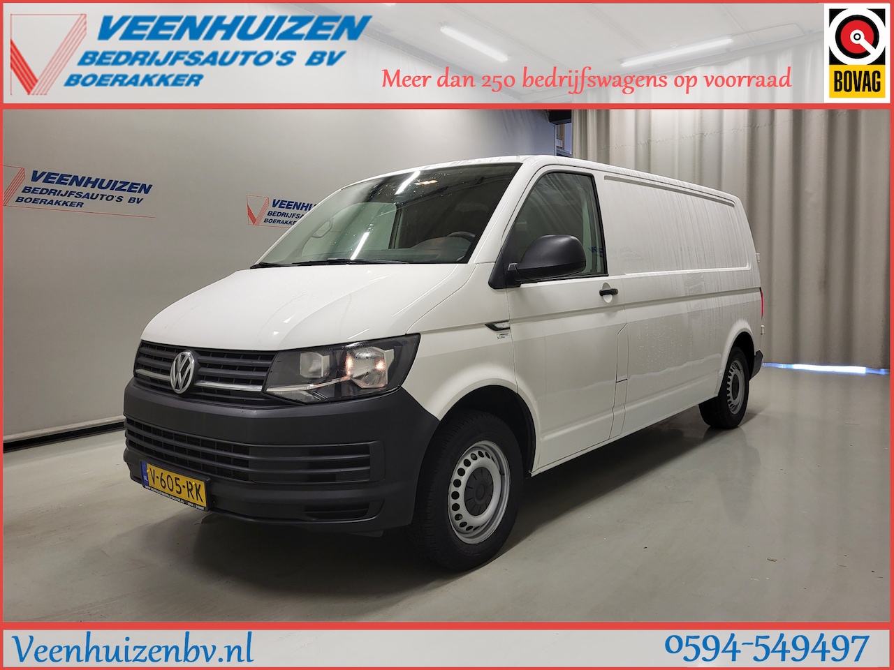 Volkswagen Transporter - 2.0TDI 150pk L2/H1 Euro 6! - AutoWereld.nl