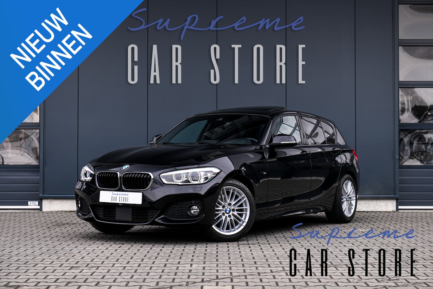 BMW 1-serie - 125i Edition M Sport Shadow High Executive | Panodak | Stoelverwarming | Elektrische Stoel - AutoWereld.nl