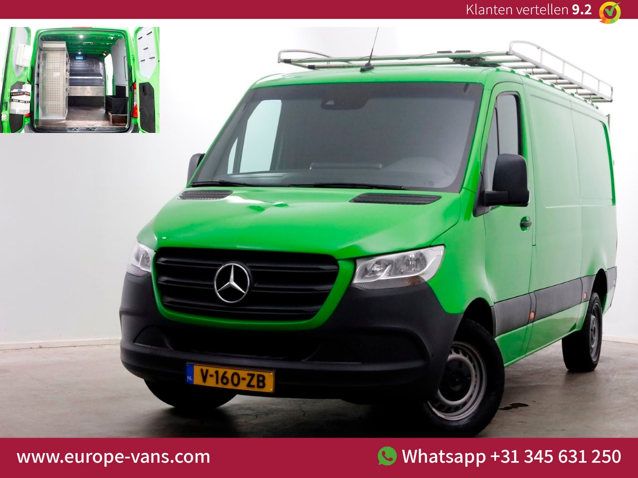 Mercedes-Benz Sprinter - 314 CDI 143pk L2H1 RWD 7G Automaat Airco/Navi/Camera 06-2019 - AutoWereld.nl