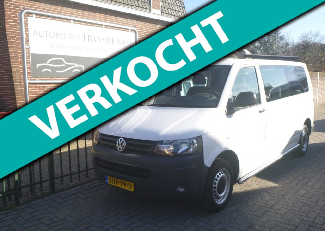 Volkswagen Transporter - 2.0 TDI L2H1 BM automaat DC Highline airco € 5850 ex btw - AutoWereld.nl