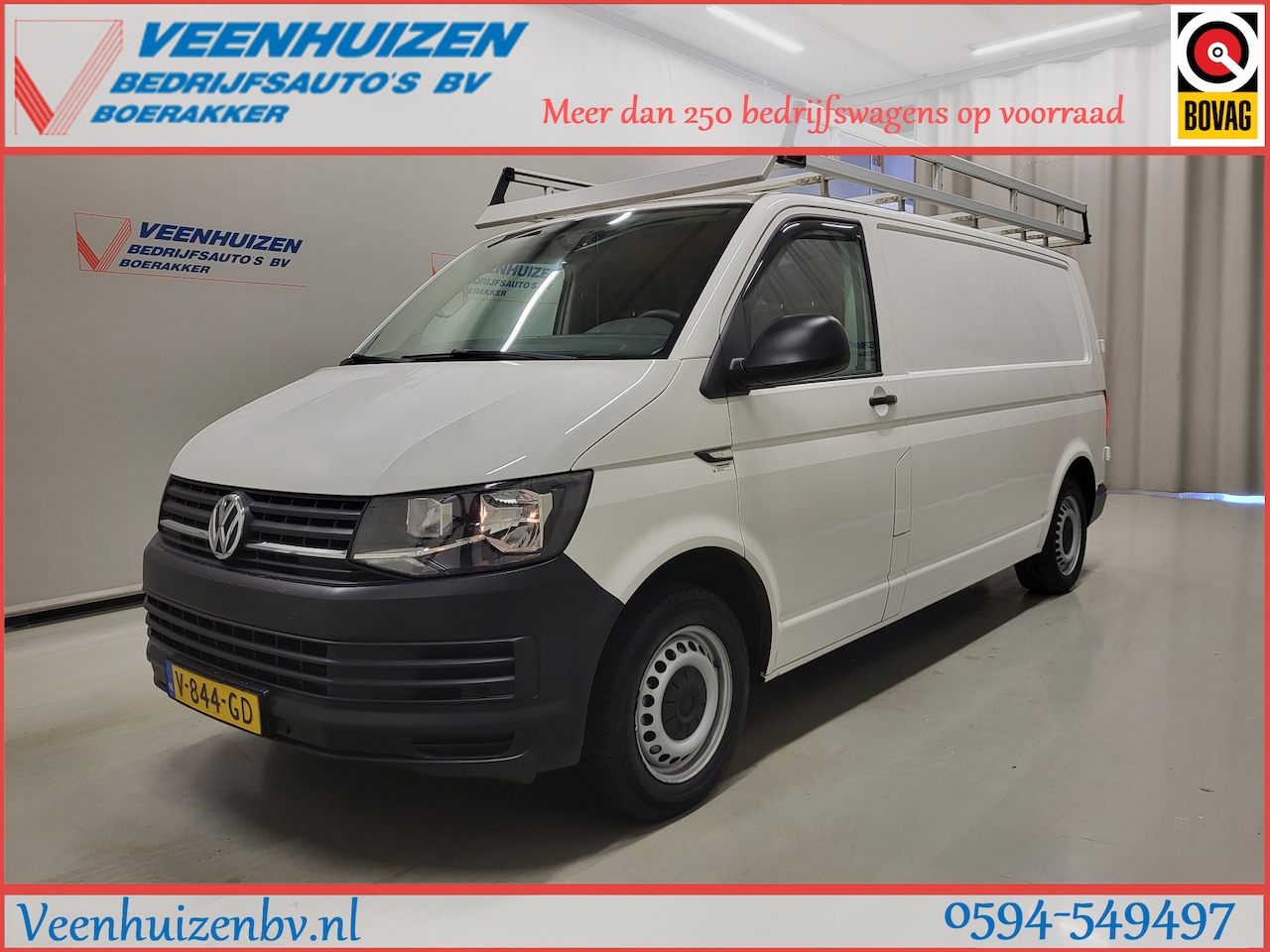 Volkswagen Transporter - 2.0TDI L2/H1 Trekhaak Euro 6! - AutoWereld.nl