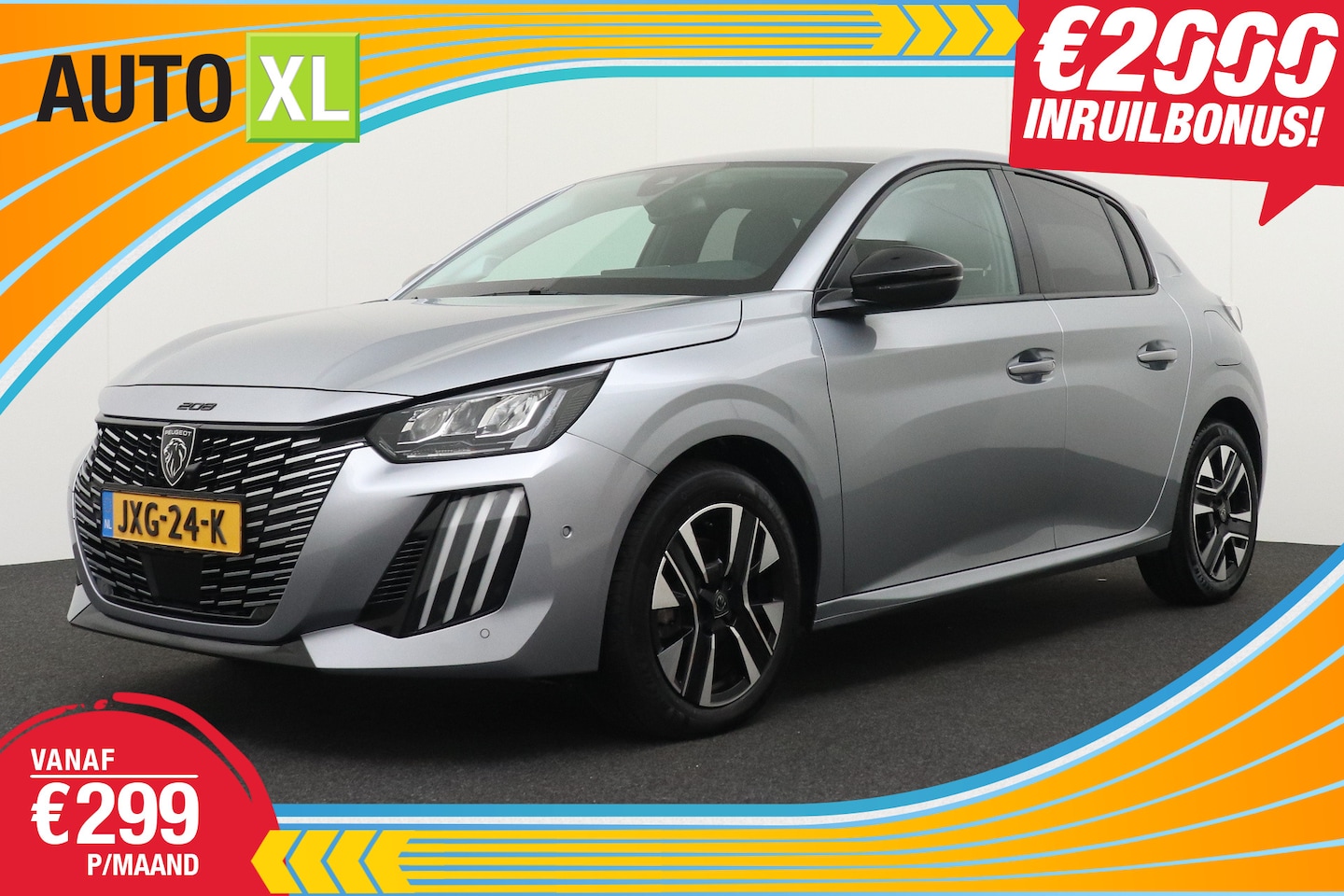 Peugeot 208 - 1.2 10 PK Allure NW-Model Half-Leder Camera Carplay Navi 16'LMV - AutoWereld.nl