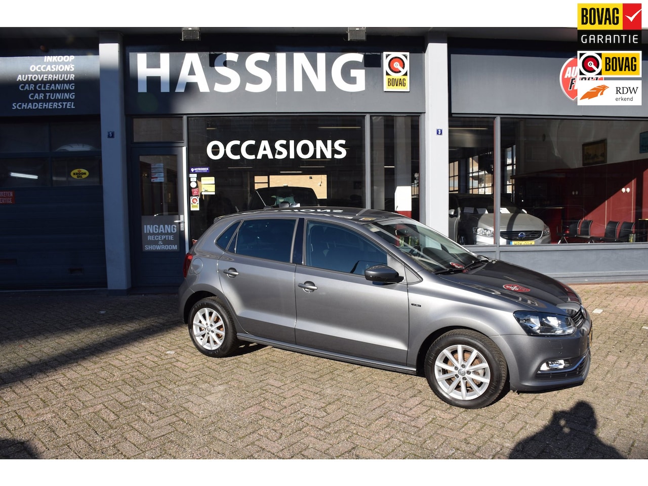 Volkswagen Polo - 1.2 TSI BlueMotion Lounge edition, Navi , PDC, Climatronic, Blue-Tooth ,Cruise contr. Geti - AutoWereld.nl