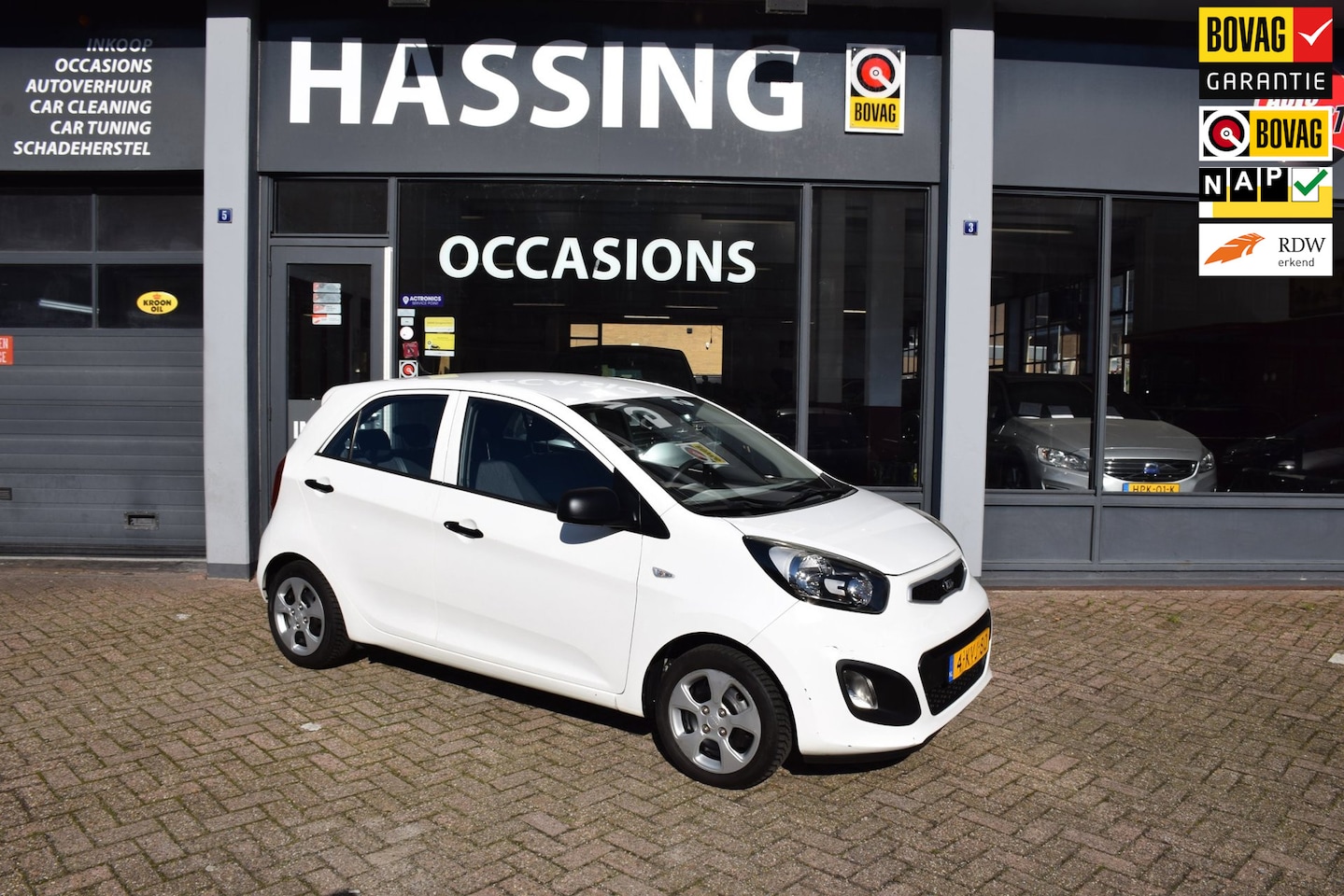 Kia Picanto - 1.0 CVVT ISG Radio-CD, MP3 ,Aux, Centrale deurvergrendeling. - AutoWereld.nl