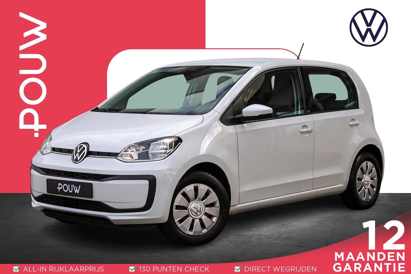 Volkswagen Up! - 1.0 65pk | Lane assist | Bluetooth | DAB - AutoWereld.nl