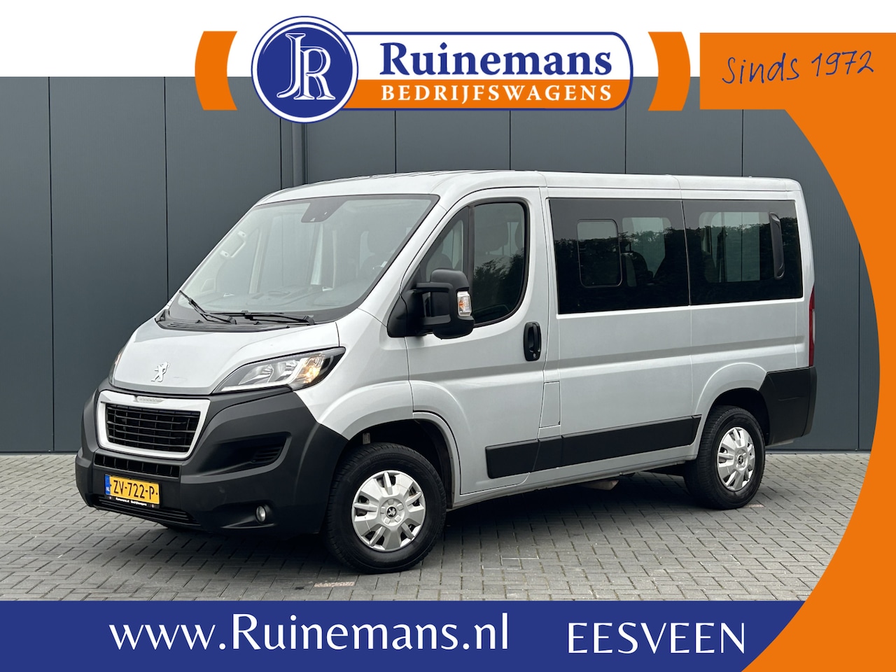 Peugeot Boxer - 2.2 BlueHDI 141 PK / EURO 6 / L1H1 / 9 PERSOONS / AIRCO / CRUISE / PERSONENBUS / BLUETOOTH - AutoWereld.nl