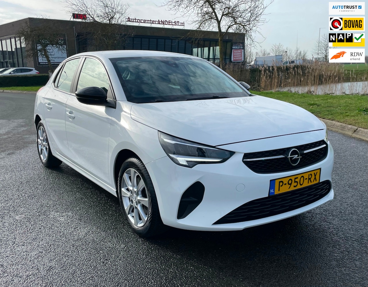 Opel Corsa - 1.2 Edition 1.2 Edition, Aut, 5drs, Navi, Cruise, Carplay, LED, Airco, Lmv, Pdc, 1e eig afk, Geen impo - AutoWereld.nl