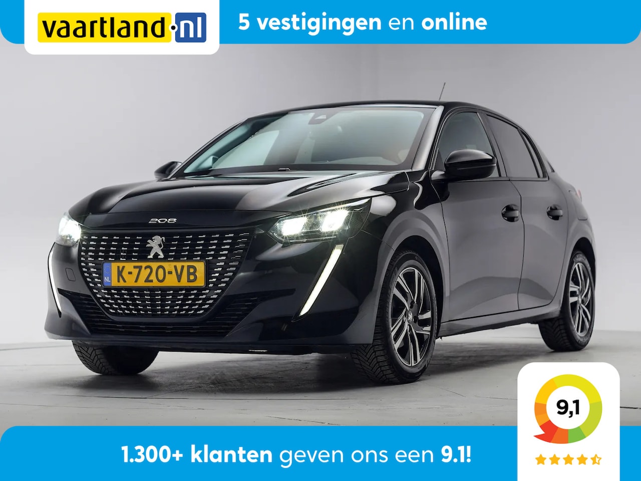 Peugeot 208 - 1.2 PureTech Allure 5-drs [ LED Navi Apple/Android Climate ] - AutoWereld.nl