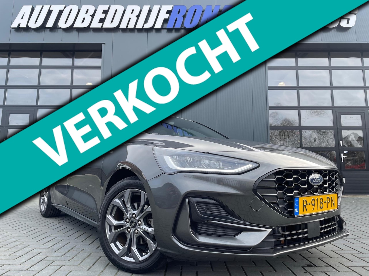 Ford Focus - 1.0 EcoBoost Hybrid ST Line NL.Auto/NIEUW-MODEL/Virtual Cockpit/Trekhaak/18Inch/Navigatie/ - AutoWereld.nl