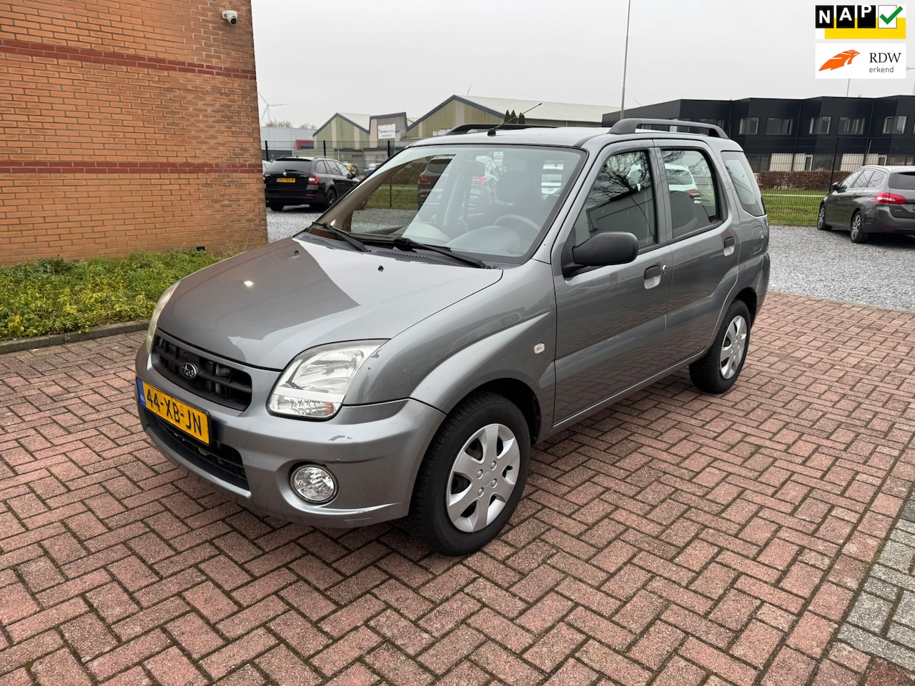 Subaru Justy - 1.3-16V 1.3-16V, 4x4, Airco, Trekhaak - AutoWereld.nl