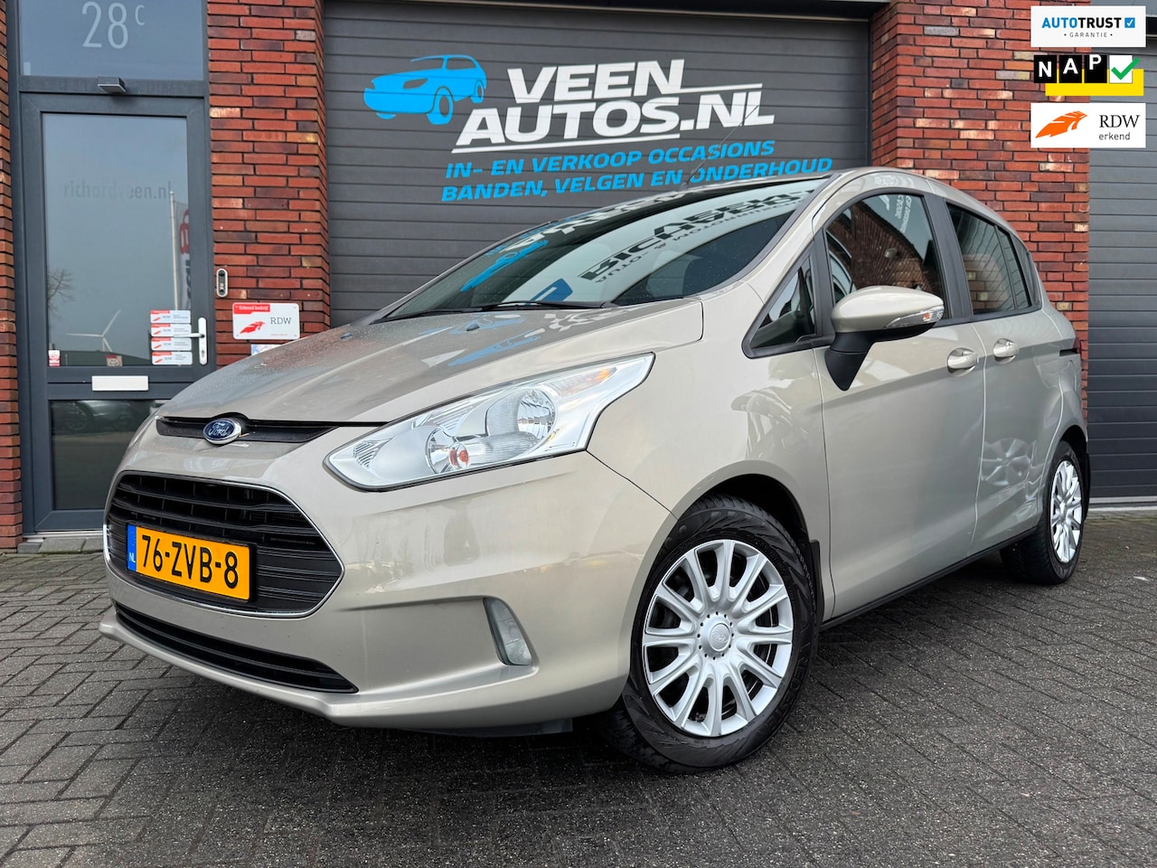 Ford B-Max - 1.6 TI-VCT AUTOMAAT Airco Trekhaak NAP! - AutoWereld.nl