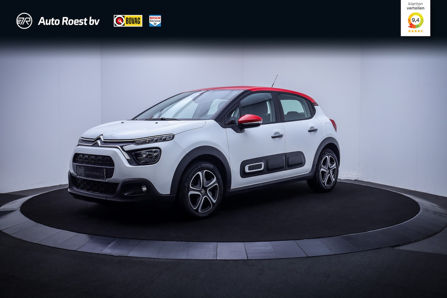 Citroën C3 - 1.2T SHINE FULL LED | CARPLAY | CLIMA | DAB | KEYLESS | CRUISE - AutoWereld.nl