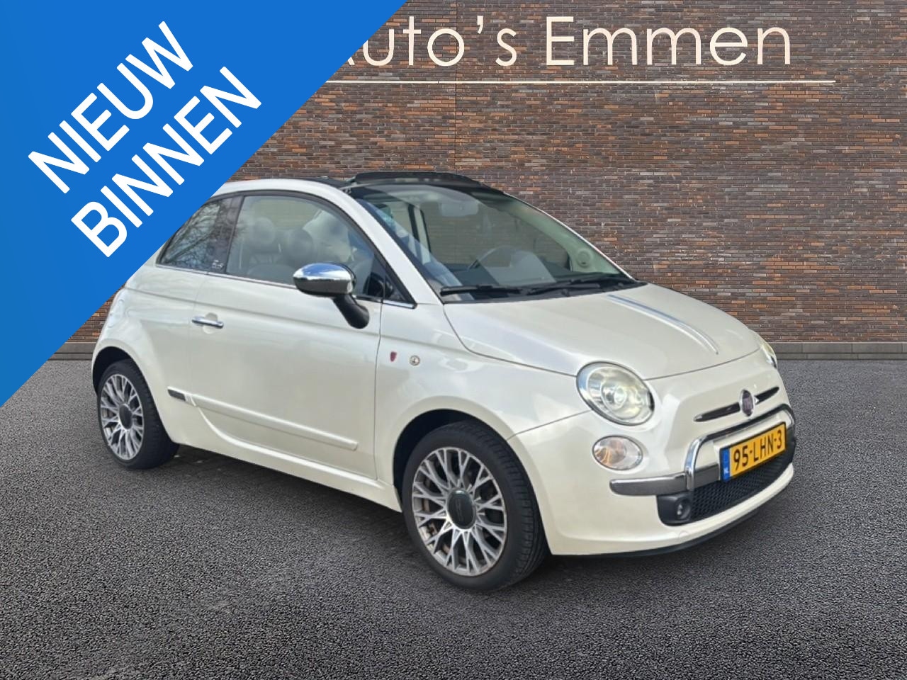 Fiat 500 C - 1.2 LEDER ECC LMV AUTOMAAT - AutoWereld.nl
