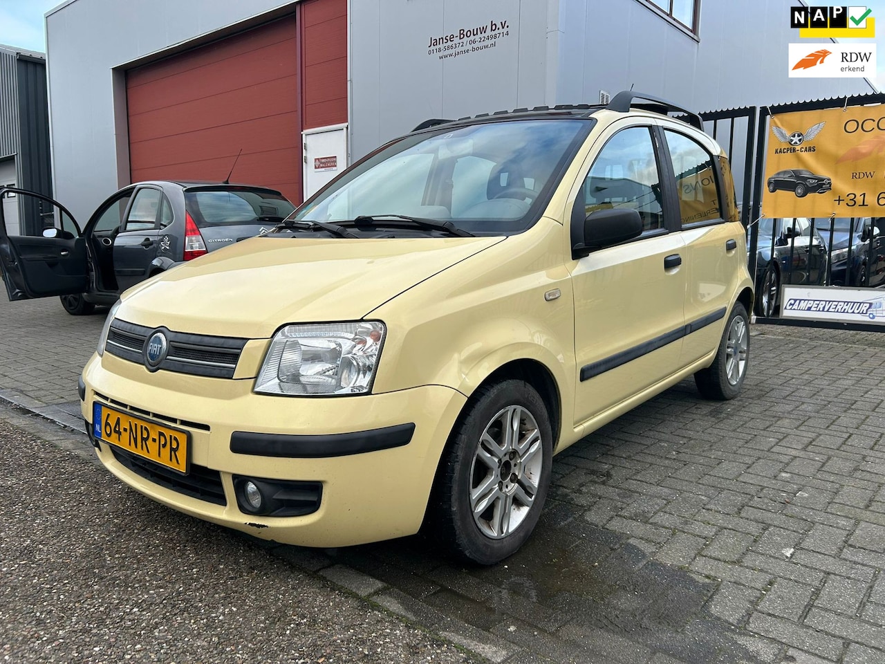 Fiat Panda - 1.2 Class KANTEL/SCHUIF DAKJE/LM VELGEN/DUBBELE PANO/CITY STUUR - AutoWereld.nl