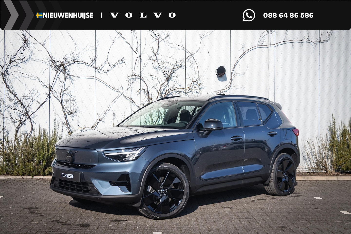 Volvo EX40 - Single Motor Ext. Range Ultra Black Edition 82 kWh | Adaptieve Cruise Control | Schuif -/ - AutoWereld.nl