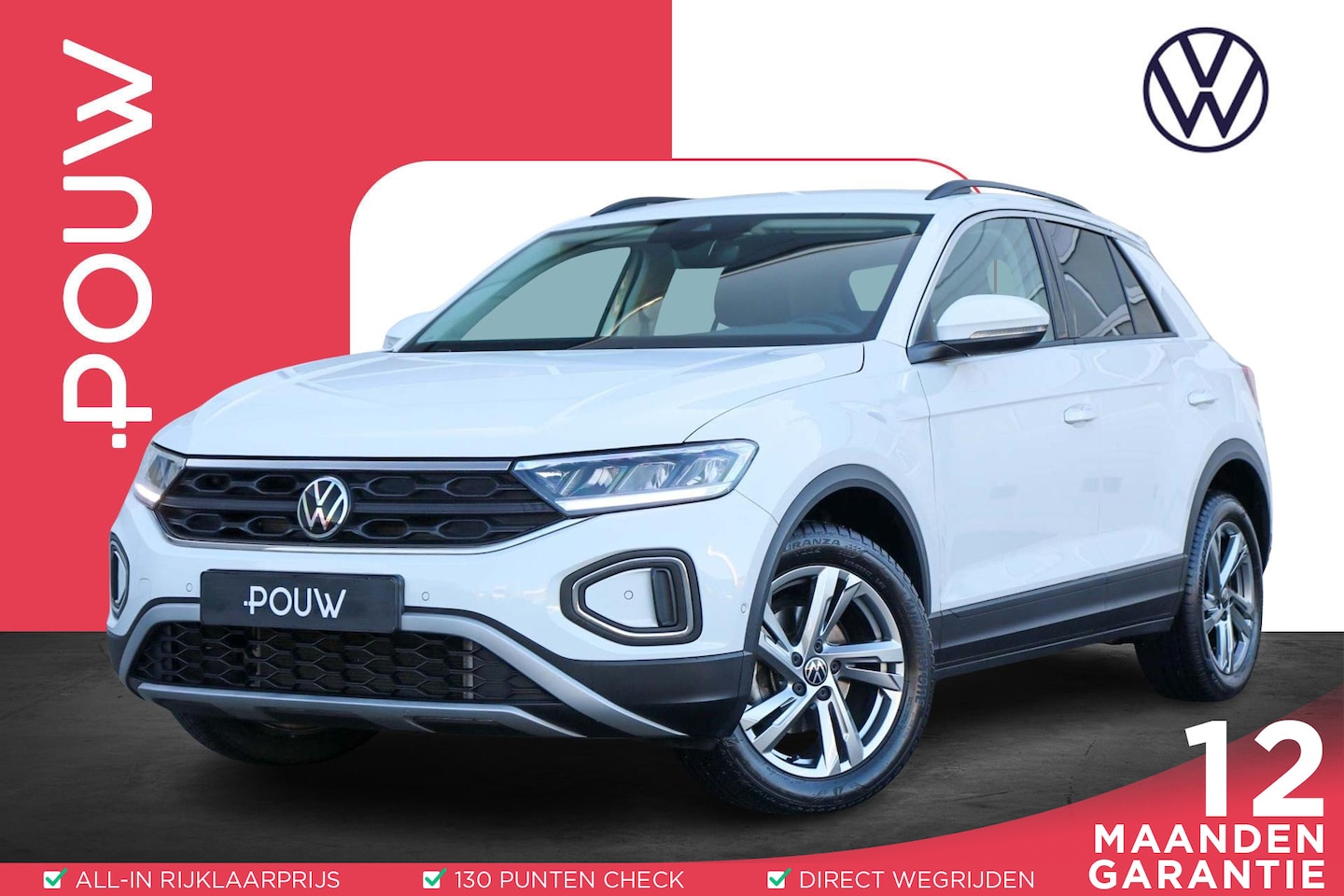 Volkswagen T-Roc - 1.0 TSI 110pk Life 75 Edition | App Connect | Achteruitrijcamera | Parkeersensoren - AutoWereld.nl