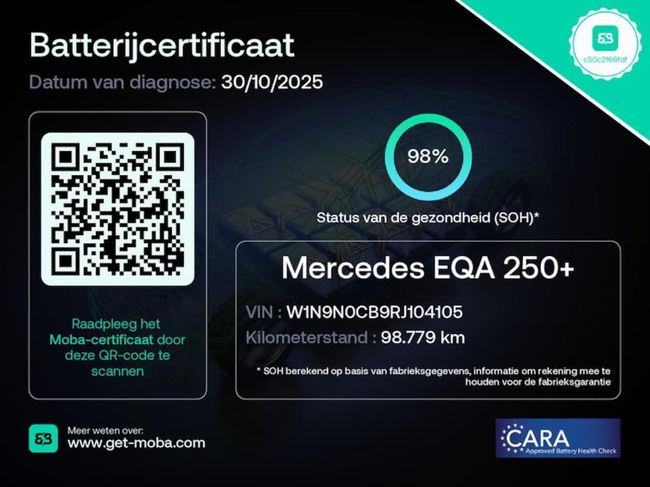 Mercedes-Benz EQA - 250+ Business Edition AMG 71 kWh Panoramadak - AutoWereld.nl