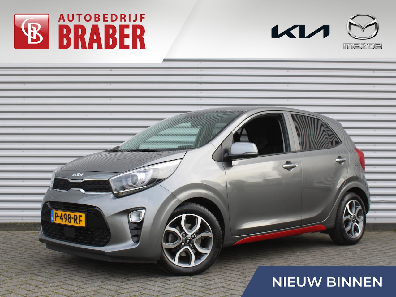 Kia Picanto - 1.0 DPi DynamicPlusLine | GT pakket | Clima | Cruise | 15" LM | Camera | Parkeersensor ach - AutoWereld.nl