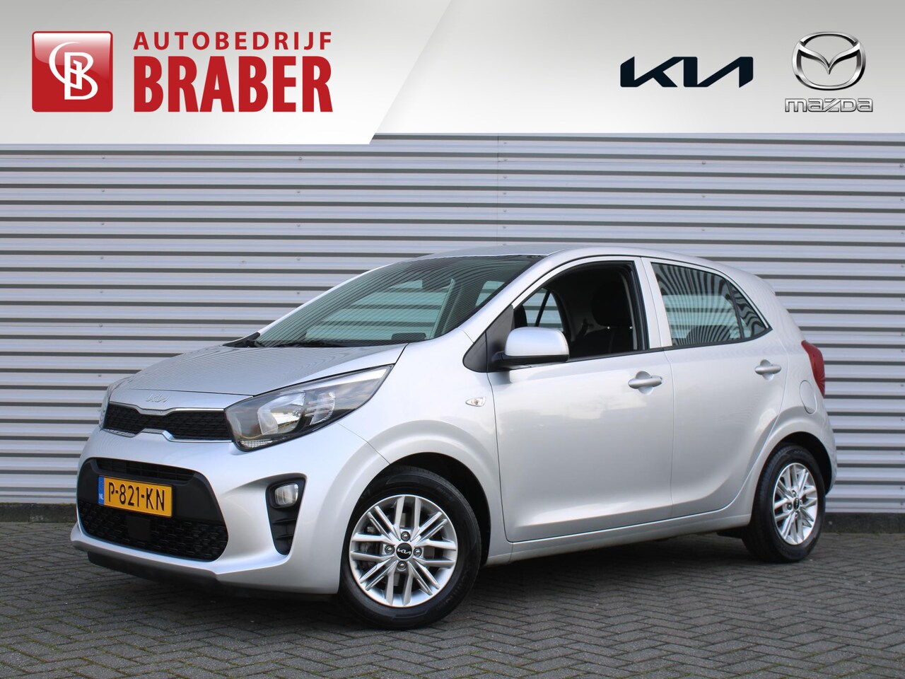 Kia Picanto - 1.0 DPi DynamicLine | Airco | Android Auto/Apple Carplay | Cruise | Camera | 14" LM | - AutoWereld.nl